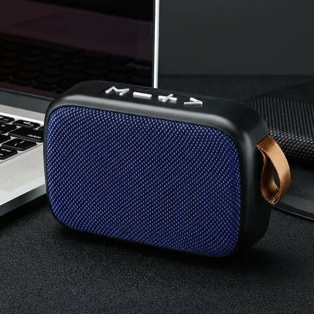 can you use the same blue bluetooth speaker that I have saved in my photos and take out the writing "blue"